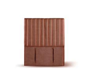 RESPALDO SORRENTO CUERO TABACO 1 1/2 PZA