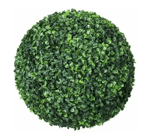 Bola planta artificial exterior decoración