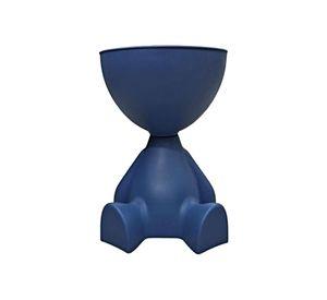 MESA DE ARRIMO MULTIFUNCIONAL CON COMPARTIMENTO ORGANIZADOR INTEGRADO AZUL