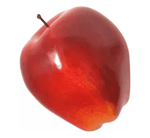 Manzanas artificiales pack 5 uds decoración