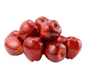 Manzanas artificiales pack 5 uds decoración