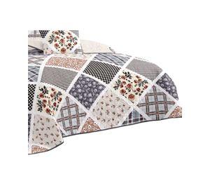 CUBRECAMA QUILT PRIMAVERA VERANO PLAZA Y MEDIA D5