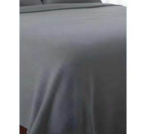 Sábana de Polar Ultra Suave Máxima Calidez y Confort Gris 1,5 plazas