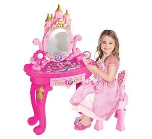 Mesa De Maquillaje Para Niñas Estilo Princesa Con Accesorios