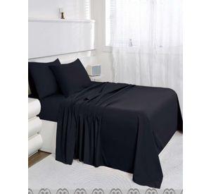Juego de Sabanas de Verano King Negro