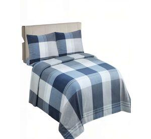 SET DE  SABANA POLAR 2 PLAZAS  CON DISEÑO 1