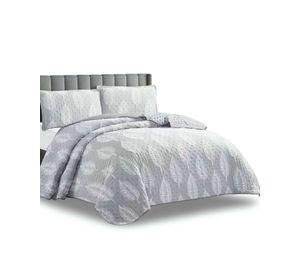 CUBRECAMA QUILT DELGADO TUFTING DE LUJO SUAVE KING T6