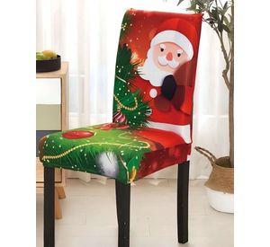 SET DE 6 FUNDAS PARA SILLAS DE NAVIDAD N06