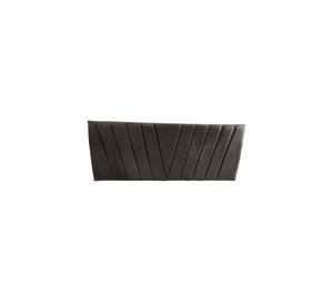 Respaldo Elegante King Capitone 180x60 CM Gris Oscuro Felpa