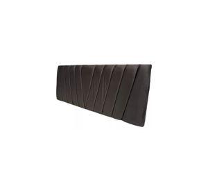 Respaldo Elegante King Capitone 180x60 CM Gris Oscuro Felpa