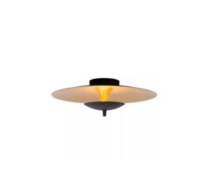 LAMPARA DE TECHO VULCAN NEGRO Ø35 CM LED DIMEABLE CALIDO