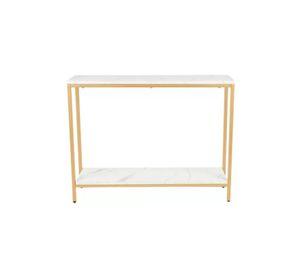 Arrimo White Stone, cubierta MDF mármol blanco