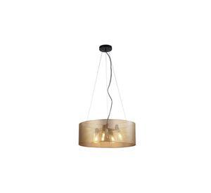 Lámpara Colgante Borgo Oro 4 Luces