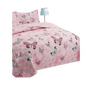 CUBRECAMA QUILT DE VERANO PLAZA Y MEDIA 180x230cm V3