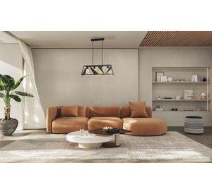 Lámpara Colgante Tabloncito Acero Negro E27 4X40W IP20 cod.39904