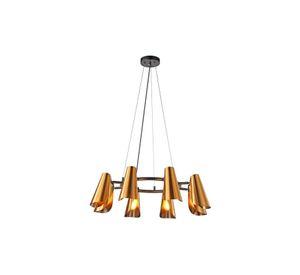 Lámpara Colgante Rossi Envejecido 8 Luces E14