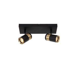 FOCO BARRA DIRECCIONAL GORIK NEGRO 2XGU10