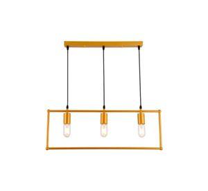 Lámpara Colgante Dosde 3 Luces Dorado