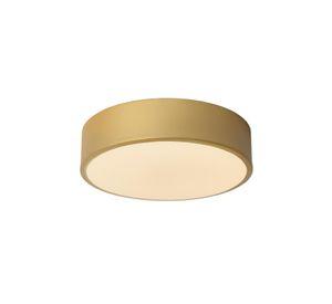 LAMPARA DE TECHO UNAR DORADO Ø20cm 12W 3000K