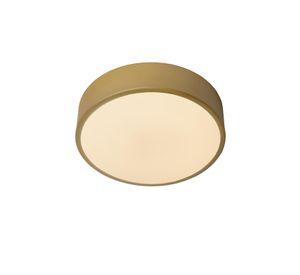LAMPARA DE TECHO UNAR DORADO Ø20cm 12W 3000K
