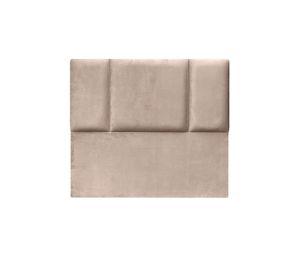 Respaldo de Cama Block Felpa Beige - Super King