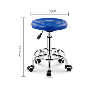 Taburete Silla de Peluquería, Bar, Hogar Giratoria Ajustable
