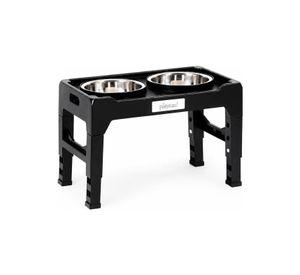 PLATO DOBLE ALTO ALTURA AJUSTABLE 1.4LT PETS FUN