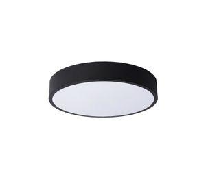 LAMPARA DE TECHO UNAR NEGRO Ø30cm 18W 2700K
