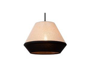 LAMPARA COLGANTE KALA LINO TAUPE 4XE14