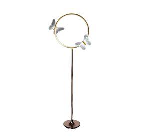 Lámpara Pie Decorativa Funcional Elegante Minimalista Jhn