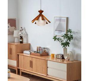 Lámpara Colgante Retro Interior Estilo Japonés Jhn