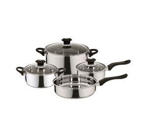 Batería Cocina Inoxidable 7 Piezas Corazza