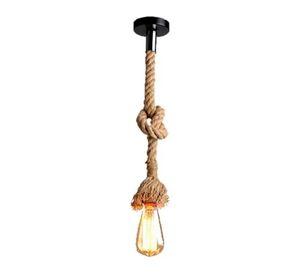 Lampara Colgante Soga Decorativo Vintage E27