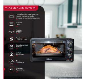 HORNO ELECTRICO 60 L 2200W THOR MAGNUM OVEN 60