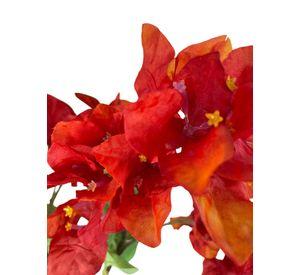 Buganvilla Naranja 52 cm Artificial | Estilo Natural para Interiores y Vitrinas