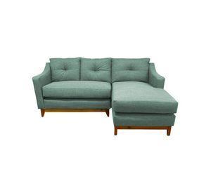 SECCIONAL CARRERA DERECHO CHENILLE VERDE MENTA