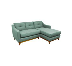 SECCIONAL CARRERA DERECHO CHENILLE VERDE MENTA