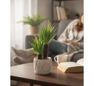 Planta Artificial Decorativa Adorno Hogar Macetero Jhn