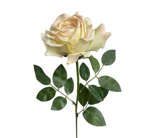 Flor Decorativa Rosa Blush 85cm