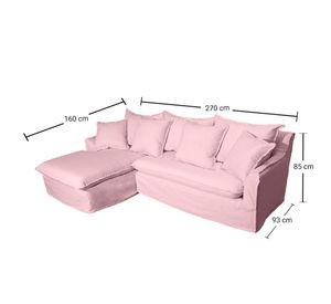 Seccional Palena Chenille Palo Rosa 3C