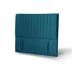 RESPALDO SORRENTO TELA AZUL KING