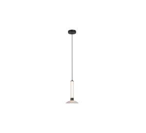 LAMPARA COLGANTE DUNIA VIDRIO LED 1 LUZ
