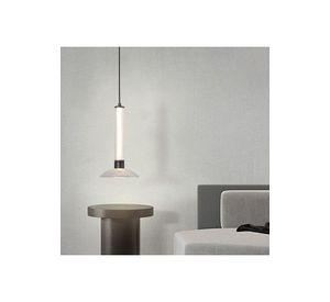 LAMPARA COLGANTE DUNIA VIDRIO LED 1 LUZ