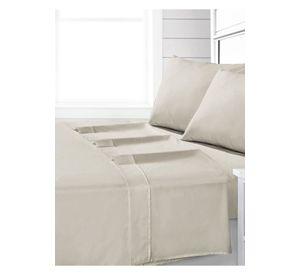 Sabanas Andes 180 Hilos Lisa beige King