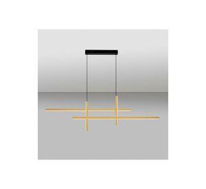 LÁMPARA COLGANTE ANTAMA DORADO LED 40W DIMEABLE 3200K