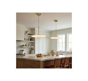 LAMPARA COLGANTE CALISSE OPAL LED 14W 3000K