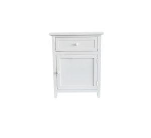 VELADOR DORMITORIO RECCO CAJON PUERTA DERECHO BLANCO