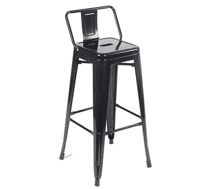 PACK X4 PISO BAR TOLIX NEGRO