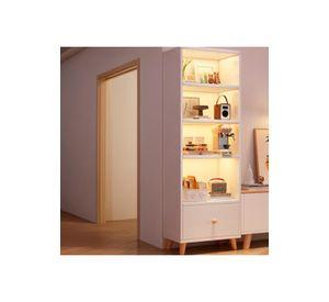 Estante Librero 30x50x180cm Blanco Chic Home