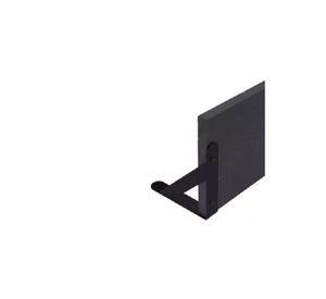 Repisas Flotantes de Madera Multipropósito Kit 4 Negro